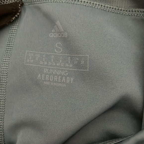 Adidas Own The Run 3 Stripes Tight Large / Blue - Picture 10 of 10